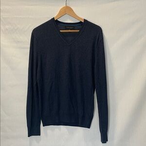 Banana Republic Navy Silk Cashmere Sweater